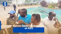 Azimio leaders teargassed at KICC