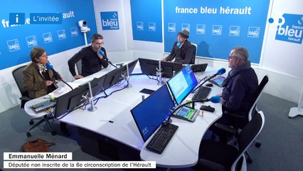 Emmanuelle Ménard, députée non inscrite de l'Hérault, ne votera pas les motions de censure