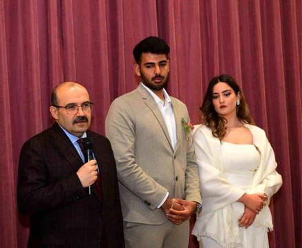 Depremde ailesini kaybetti, annesinin hayalini gerçekleştirmek için nikahını Trabzon'da kıydı