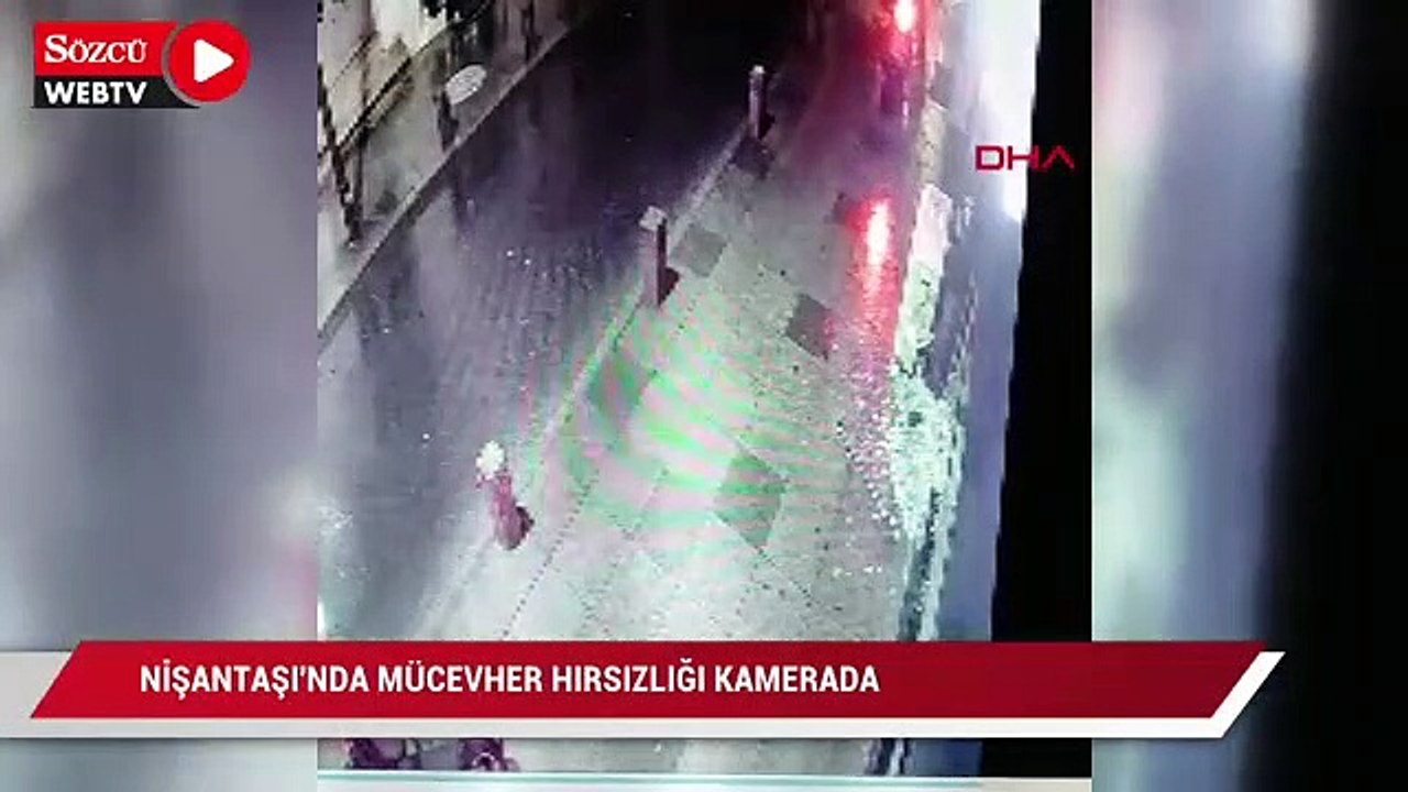 Nişantaşı'nda levyeyle mücevher hırsızlığı
