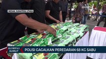 Satresnarkoba Polrestabes Medan Gagalkan Peredaran 68 Kg Sabu