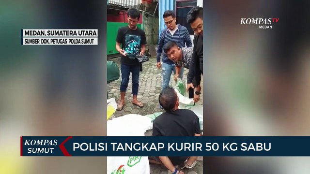 Direktorat Narkoba Polda Sumatera Utara Gagalkan Peredaran 50 Kg Sabu