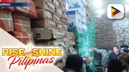 Smuggled agri products, tumambad mula sa 7 cold storage facilities sa Navotas