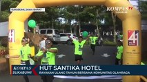 Hotel Santika Rayakan Ulang Tahun Bersama Komunitas Olahraga Sukabumi