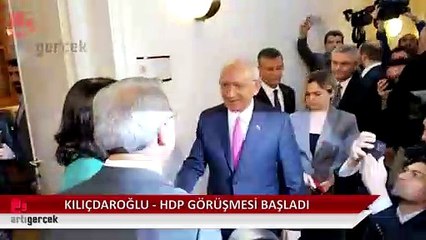 Kılıçdaroğlu-HDP görüşmesi başladı