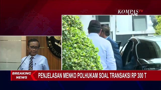 Sri Mulyani Ungkap soal Analisis Menko Polhukam, Menkeu, & PPATK soal Transaksi Rp 300 T