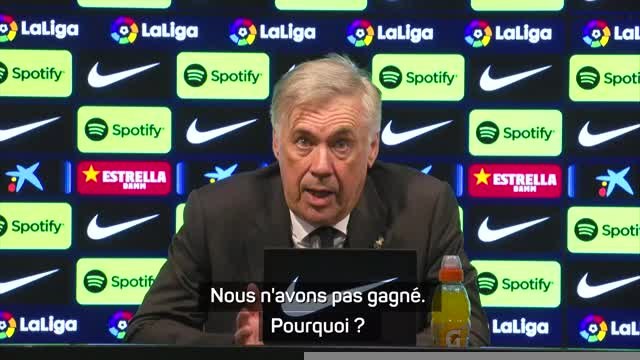 Real Madrid - Ancelotti : J'ai des doutes sur le but refusé pour hors-jeu