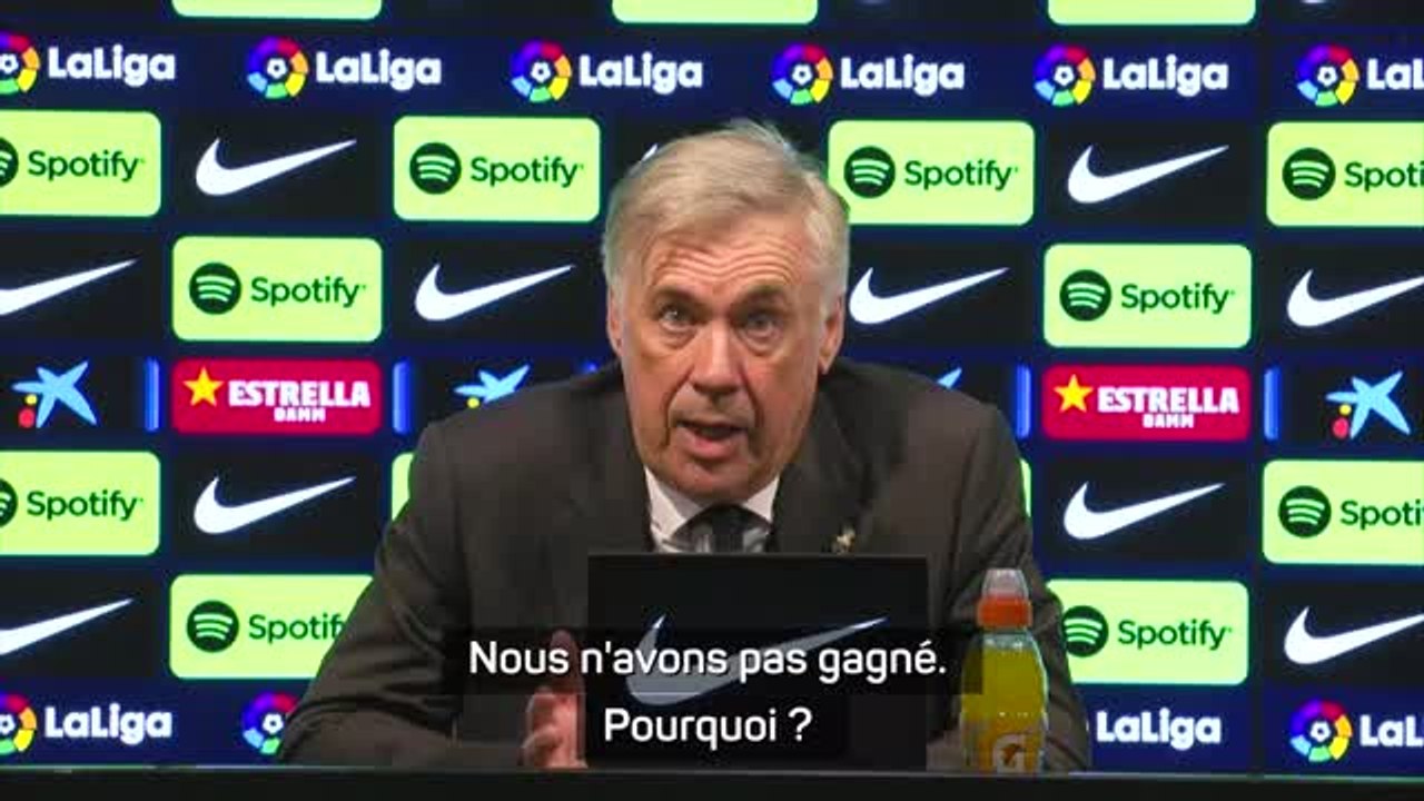 Real Madrid - Ancelotti : "J'ai des doutes sur le but refusé pour hors-jeu"
