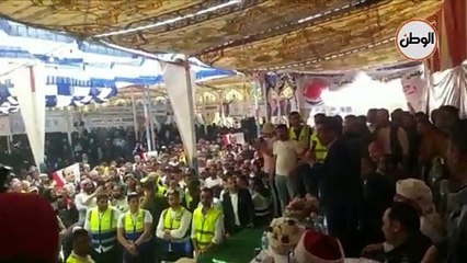 أهالي شمال سيناء ينظمون احتفالية بالتزامن مع مبادرة «كتف في كتف»