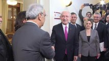 Millet İttifakı'nın Cumhurbaşkanı Adayı Kılıçdaroğlu, Hdp Eş Genel Başkanları Buldan ve Sancar'ı TBMM'de Ziyaret Etti
