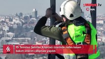 Asya ile Avrupa kıtaları ortasında nefes kesen çalışma!