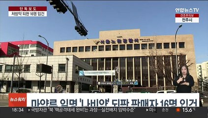 [단독] "나비약 팝니다"…마약류 의약품 불법거래 적발