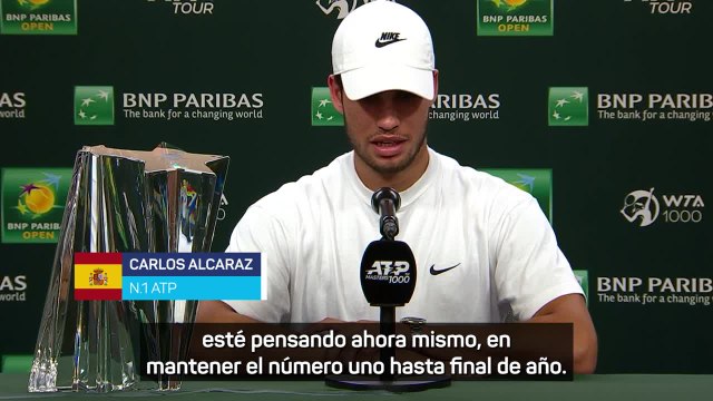INDIAN WELLS | RUEDA DE PRENSA del CAMPEÓN CARLOS ALCARAZ | DIARIO AS