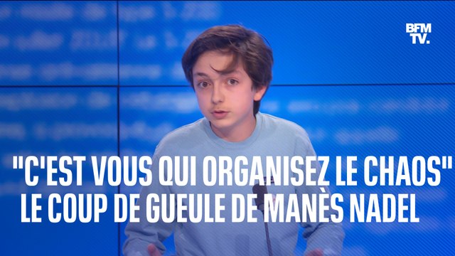 C'est vous qui organisez le chaos : le coup de gueule au gouvernement de Manès Nadel (La Voix Lycéenne)