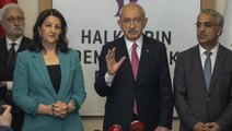HDP ile görüşen Kılıçdaroğlu'ndan ilk açıklama: Kürt sorunu dahil tüm sorunların çözüm adresi TBMM'dir