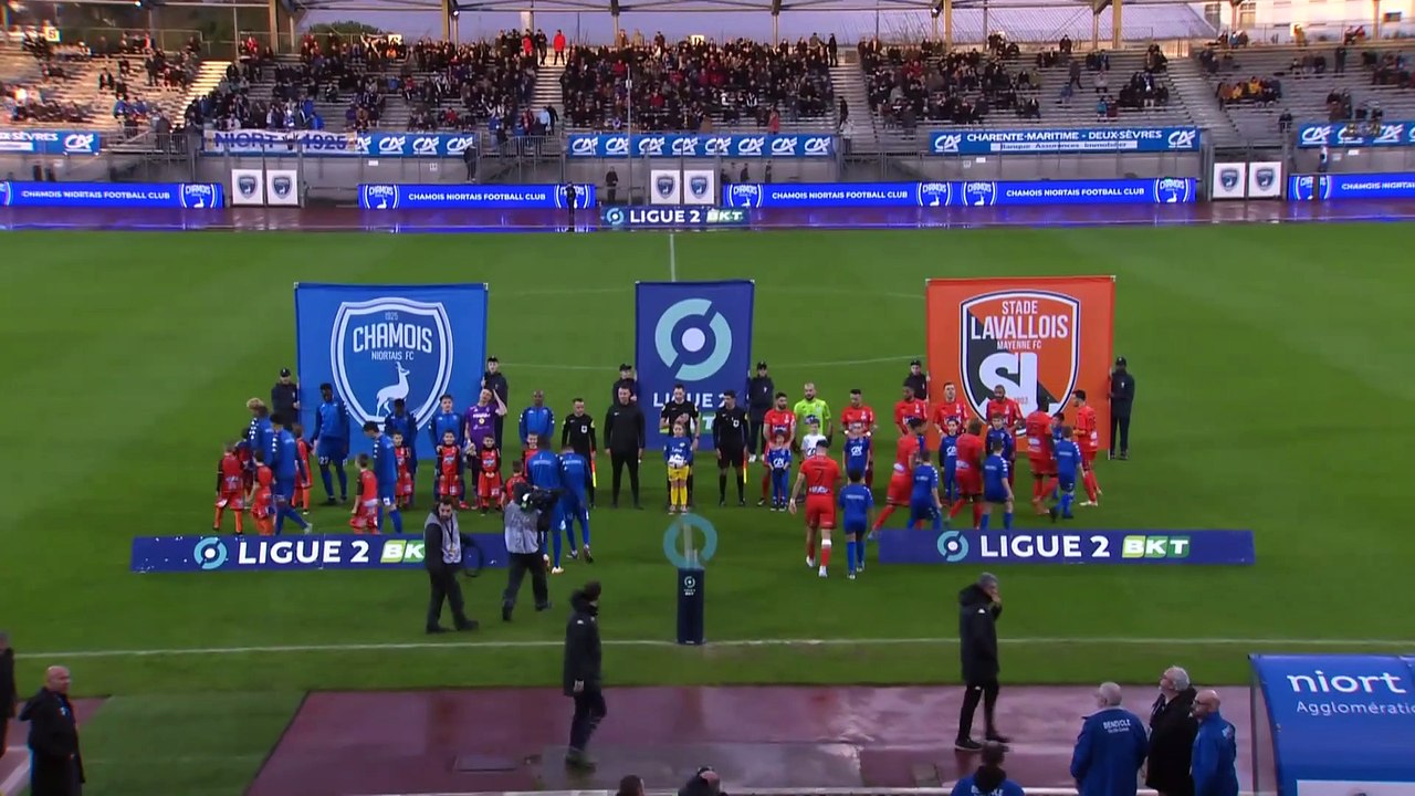 Résumé de la 28ème journée de Ligue 2 BKT - Chamois Niortais FC