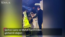 Şarkıcı Lara ve Mehdi Karimi'den görkemli düğün