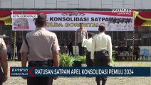 Ratusan Satpam di Gorontalo Apel Konsolidasi Pemilu 2024