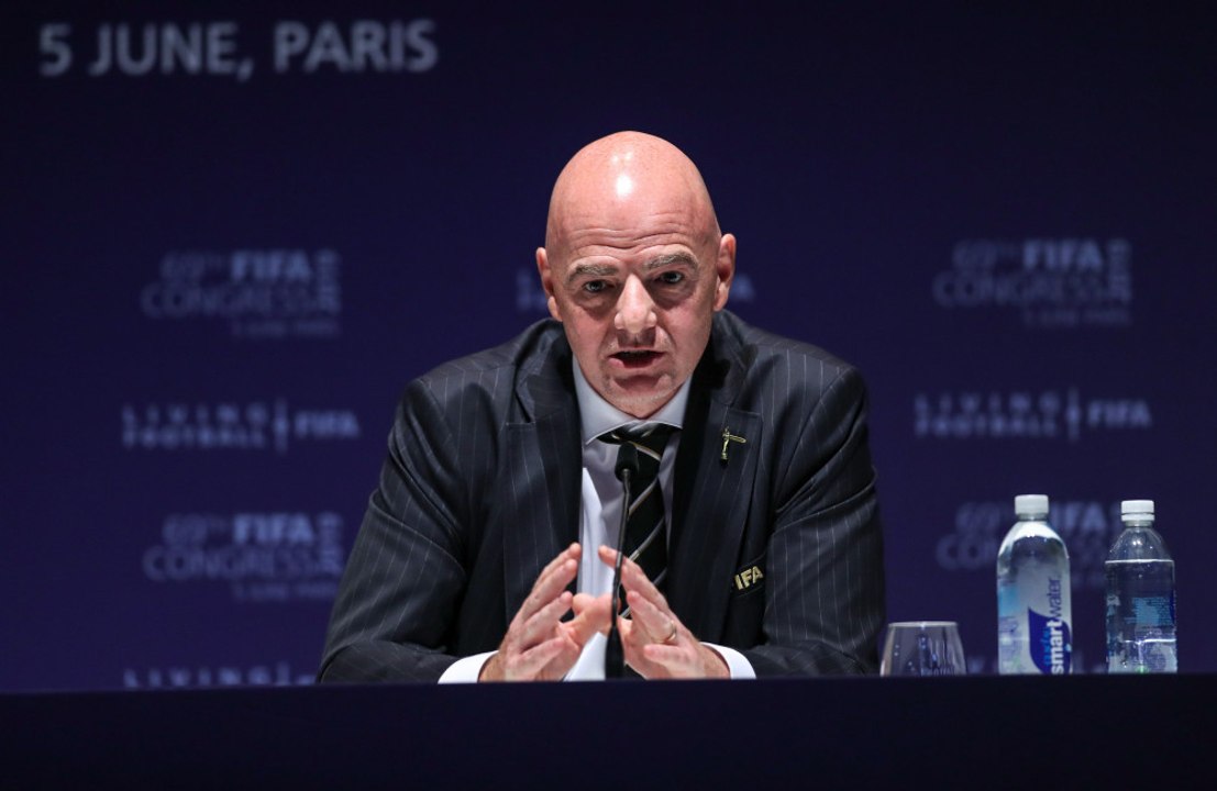 FIFA President Gianni Infantino has promised the new FIFA will be "the best game"