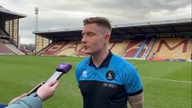 Euan Murray speaks following Hartlepool United's 2-2 draw with Bradford City