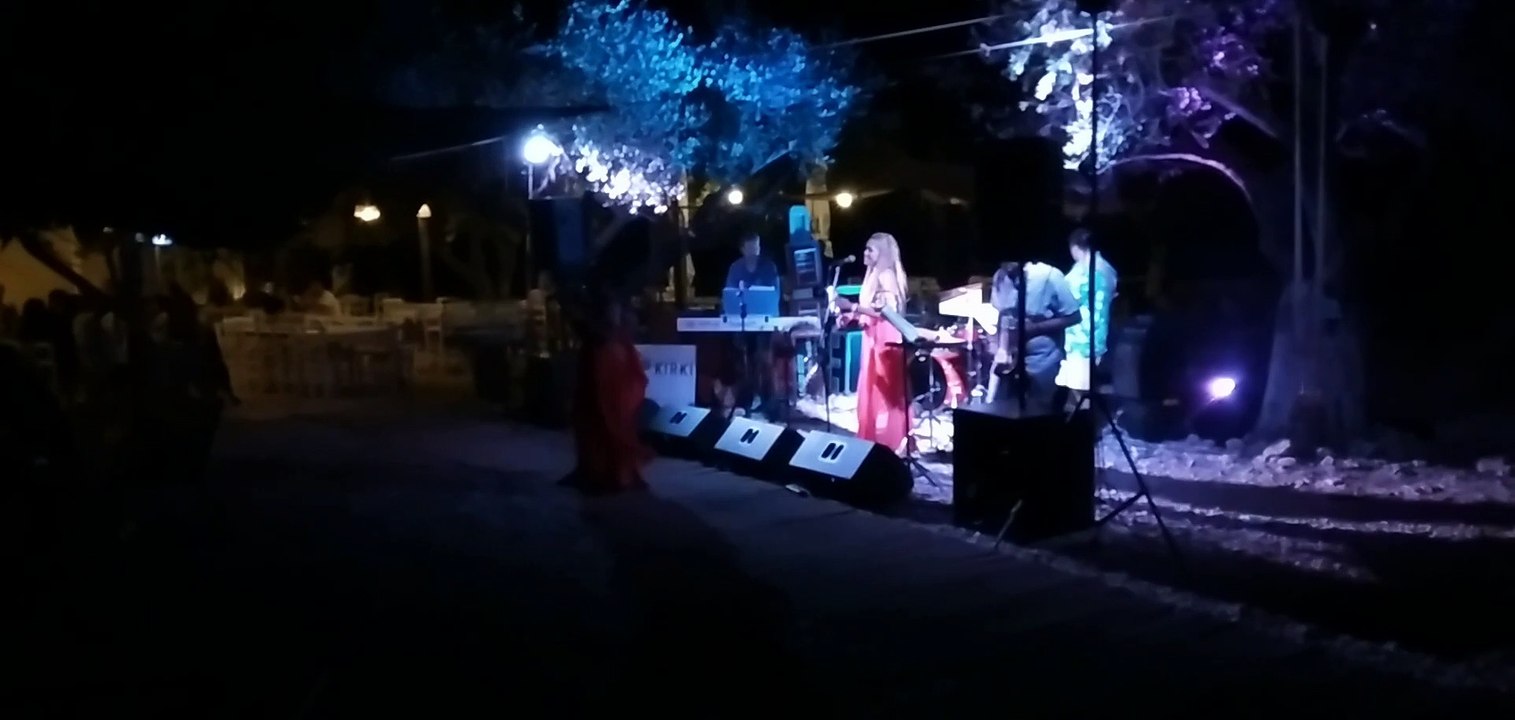 summer 2022, ithaca , beach filiatro , listening to cubaneros and admiring the power of nature