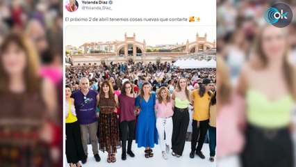 Yolanda Díaz anunciará el 2 de abril si se presenta a las elecciones tras el acto de cierre de la gira de Sumar