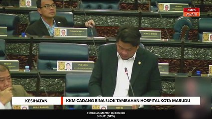 KKM cadang bina blok tambahan Hospital Kota Marudu