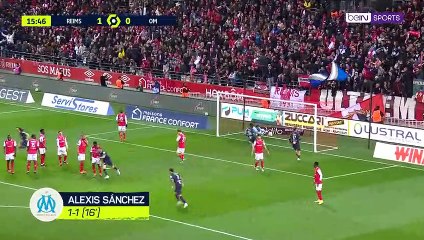 Sanchez double for Marseille ends Reims unbeaten run