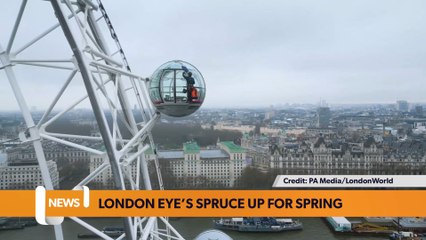 London headlines 20 March: London Eye’s spruce up for Spring