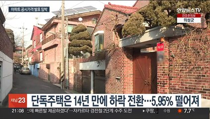 이번 주 아파트 공시가격 발표…두 자릿수 하락 전망