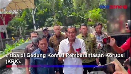Dugaan Gratifikasi, Wamenkumham Tiba di Gedung KPK