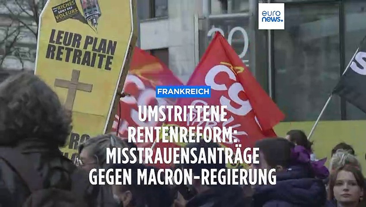 Zitterpartie für Macron: Welche Chancen hat das Misstrauensvotum?