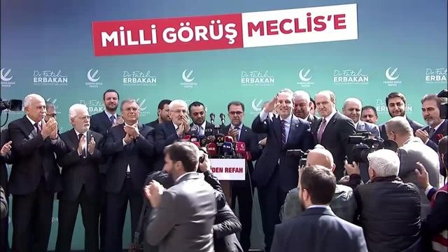 Yeniden Refah Partisi Genel Başkanı Fatih Erbakan, Cumhur İttifakı'na Katılmayacaklarını Açıkladı: Cumhurbaşkanı Adayı Olarak Bendeniz, Bugün Ysk'ya...