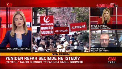 Yeniden Refah Partisi ittifak kararını duyurdu! Dikkat çeken '20 vekil' talebi