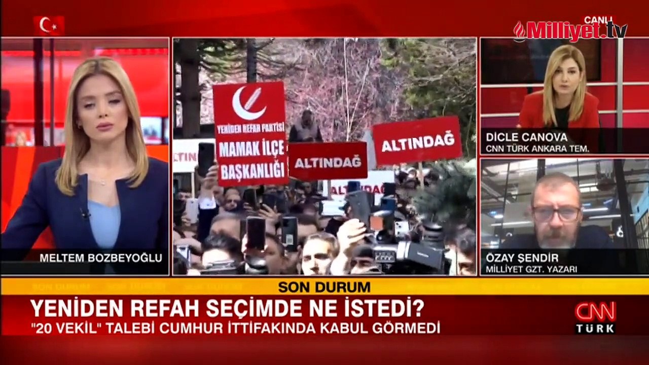 Yeniden Refah Partisi ittifak kararını duyurdu! Dikkat çeken '20 vekil' talebi