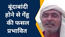 बक्सर: मौसम का बदला मिजाज, पूरे दिन हुई बूंदाबांदी से गेंहू की फसल प्रभावित