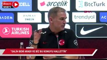 Stefan Kuntz: Salih beni aradı ve biz bu konuyu hallettik