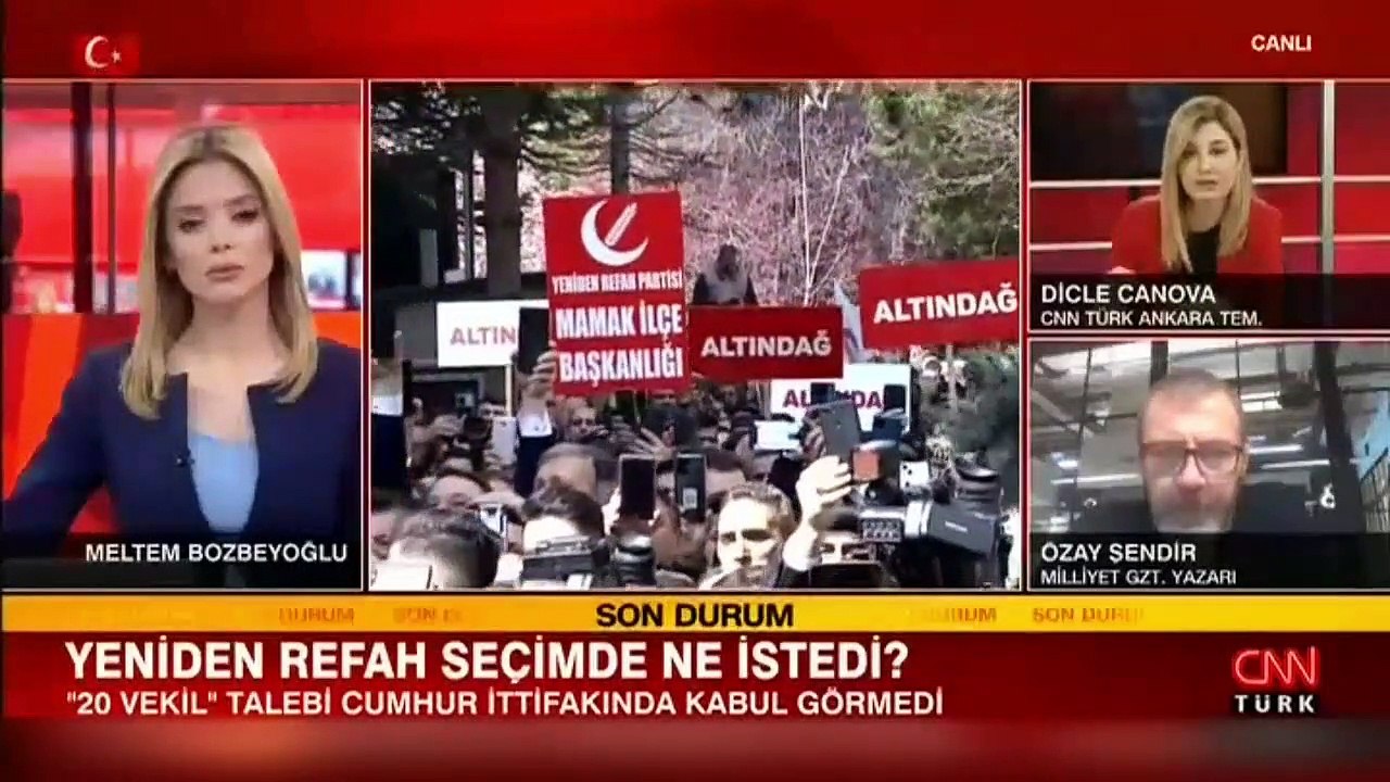 Yeniden Refah seçimde ne istedi?
