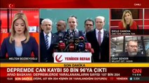 SON DAKİKA: Kahramanmaraş merkezli depremlerde can kaybı 50 bin 96'ya yükseldi