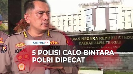Kapolda Jateng Pecat 5 Polisi Calo Penerimaan Bintara