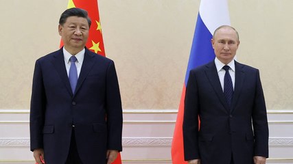 China’s Xi Jinping arrives in Moscow to meet Vladimir Putin