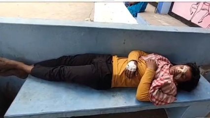 गोपालगंज: भीषण सड़क हादसे में बाइक सवार युवक घायल, अस्पताल में भर्ती