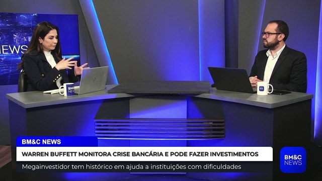 WARREN BUFFETT MONITORA CRISE BANCÁRIA E PODE FAZER INVESTIMENTOS
