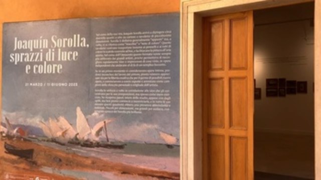 Destellos de luz y color : Sorolla vuelve a Roma cien años después de su muerte