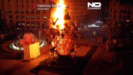 Espagne : las Fallas de Valencia pour célébrer le printemps