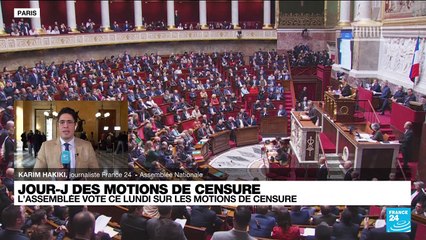Vote des motions de censure à l'Assemblée : journée décisive pour le gouvernement Borne