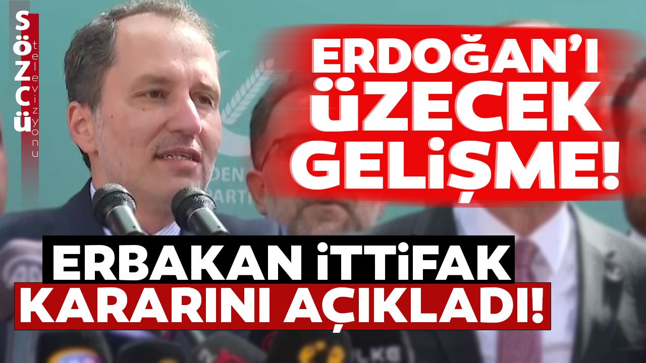 Fatih Erbakan'dan Cumhur İttifakı'na Rest! İttifak Kararını Açıkladı
