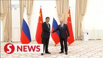 China's leader Xi Jinping begins official visit in Moscow