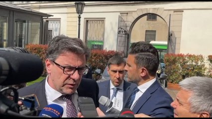 Banche, Giorgetti: per il sistema italiano siamo tranquilli