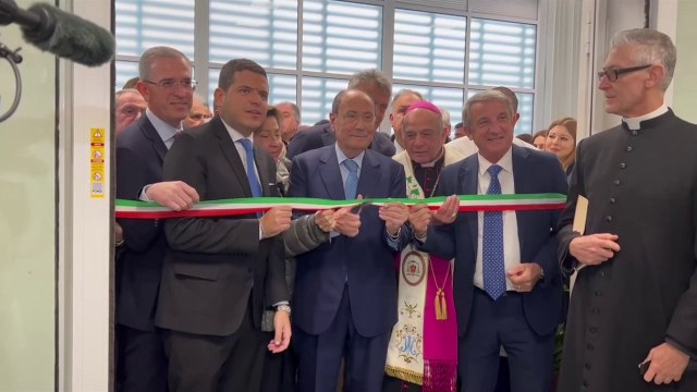 Schifani inaugura la nuova area emergenza al Garibaldi di Catania